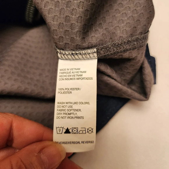 Izod Blue Golf Men's Zip Down Jacket Size XL - Picture 9 of 13